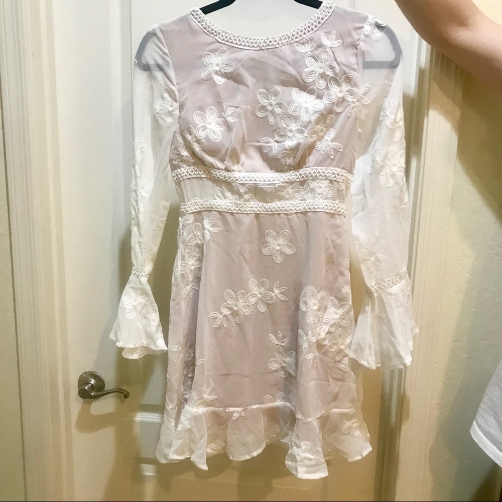White dress